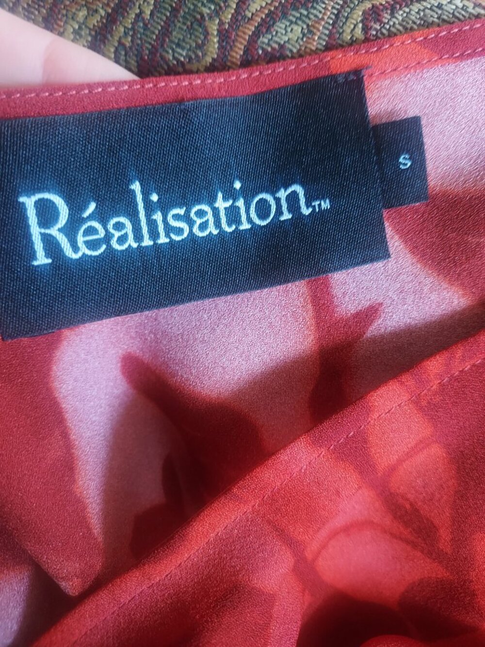 Realisation Par Red Havana The Gia Maxi Silk Dress - Picture 3 of 8